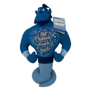 Disney Store Aladdin Genie Wisdom‎ 16" Plush Toy Collectors 10 of 12 w Tag